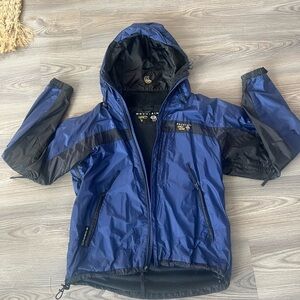 Mountain Hardwear Blue and Black Jacket